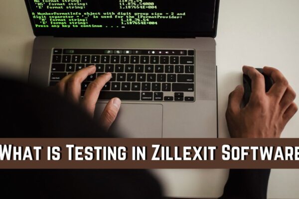 What is Testing in Zillexit Software