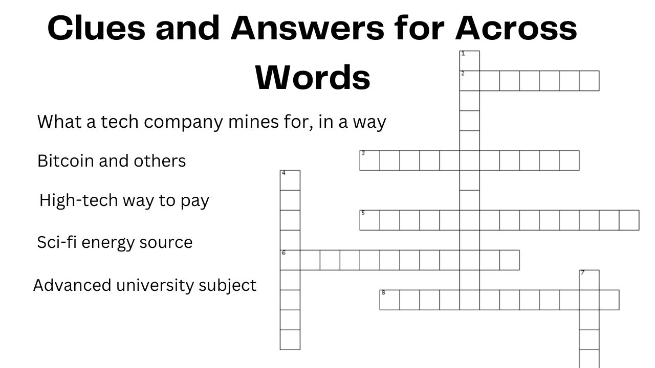 Target of Some High Tech Mining Crossword