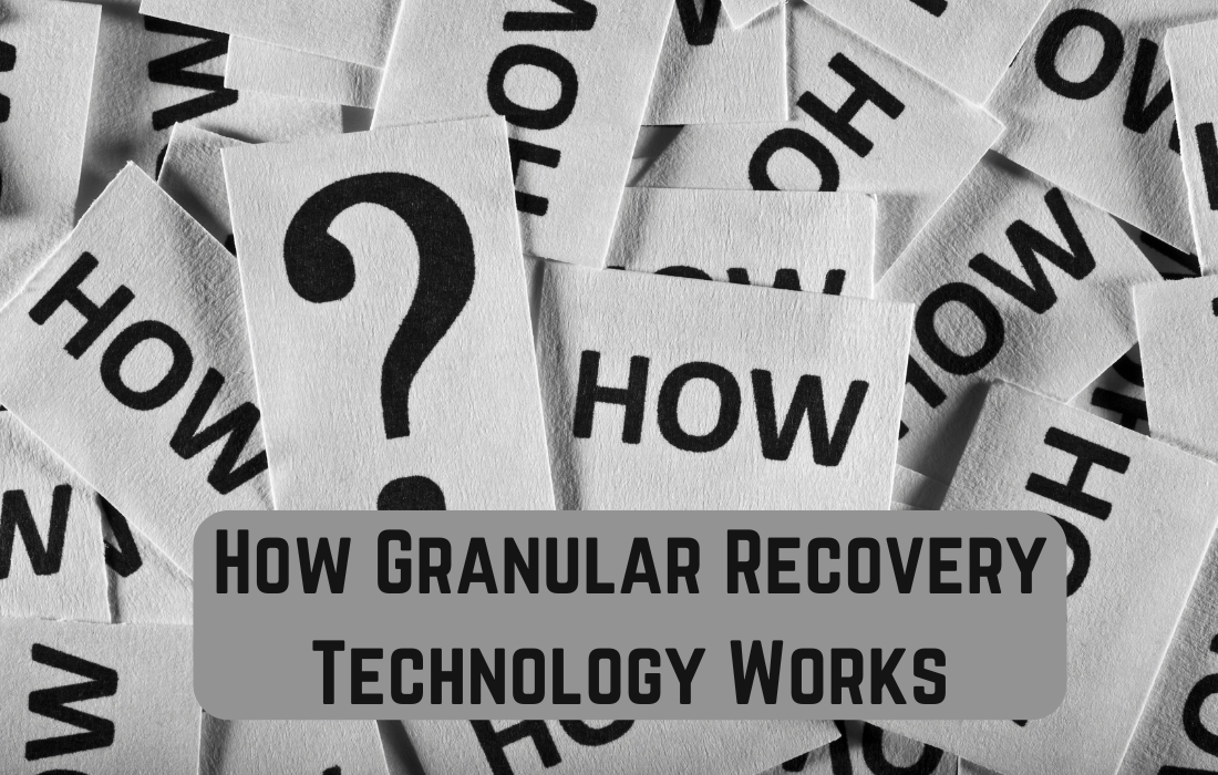 Granular Recovery Technology 