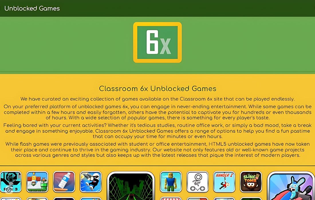 Google Classroom 6x Unblocked