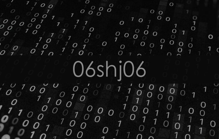 06shj06 – Ultimate Guide To Mystery Behind This Code