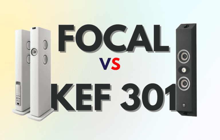 Focal 301 vs Kef: A Detailed Comparison of Speakers