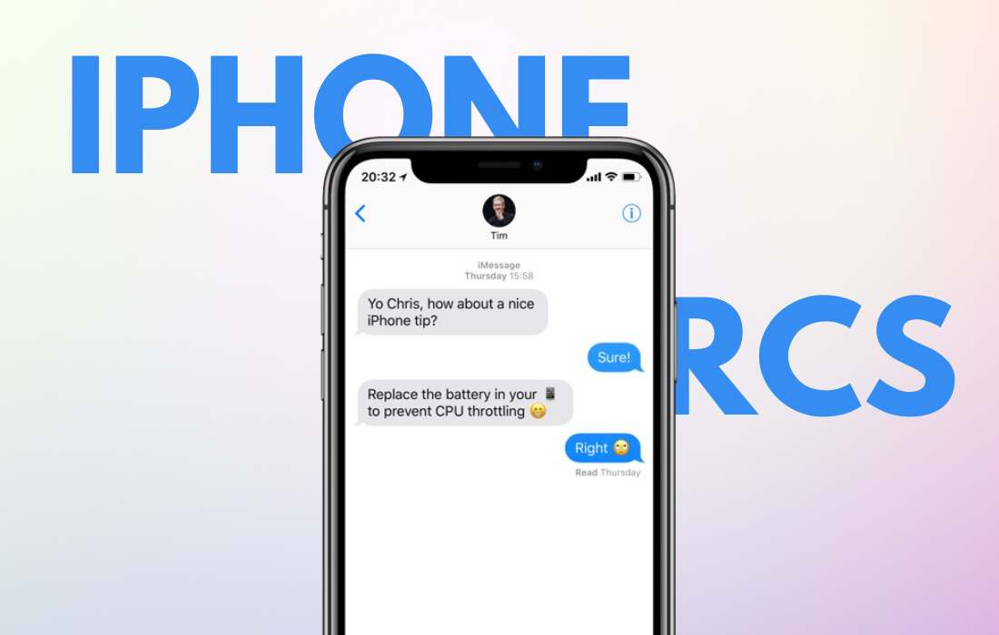 Iphone RCS