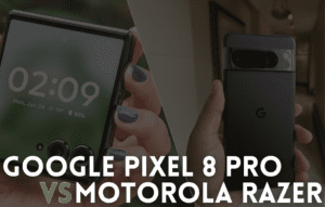 Google Pixel 8 Pro vs Motorola Razr